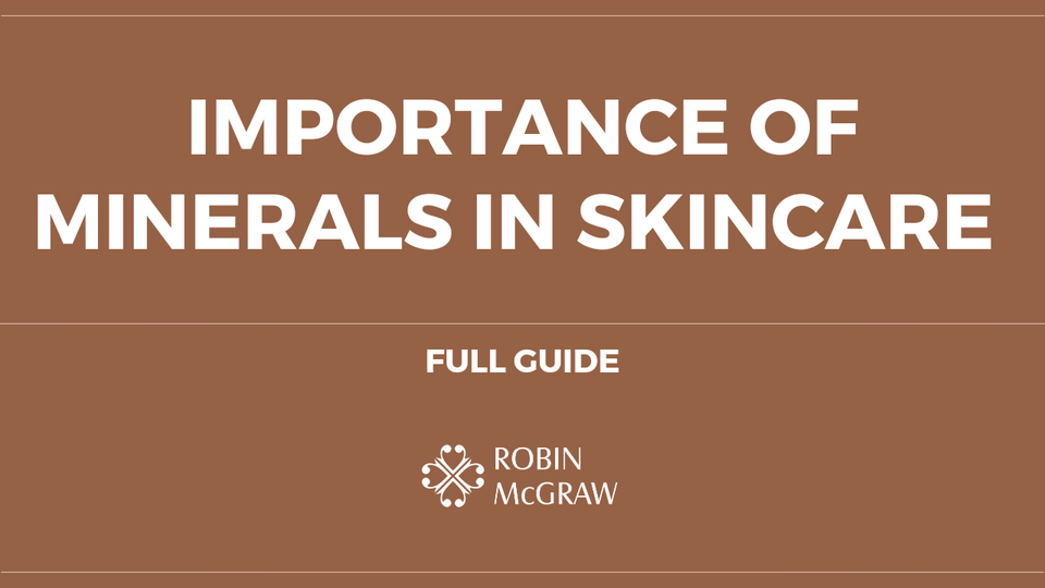 Minerals in Skincare - Unlocking Radiant, Youthful Skin!