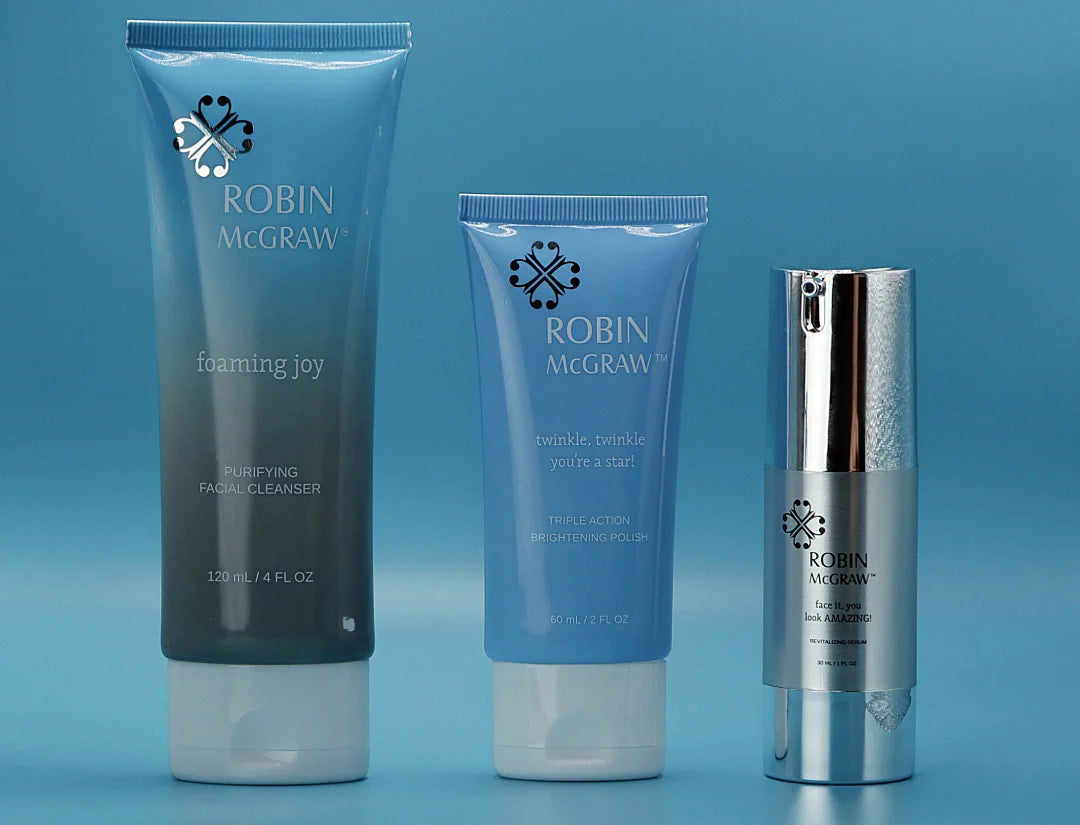 SOS Ultimate Cleansing Trio Urgent Skin Rejuvenation Robin McGraw 